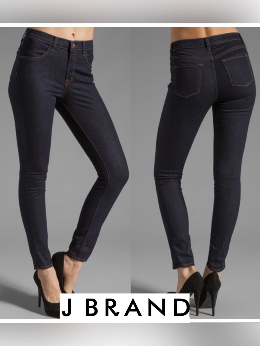 J Brand Women’s Sz 29 High Rise Skinny Jean in Starless